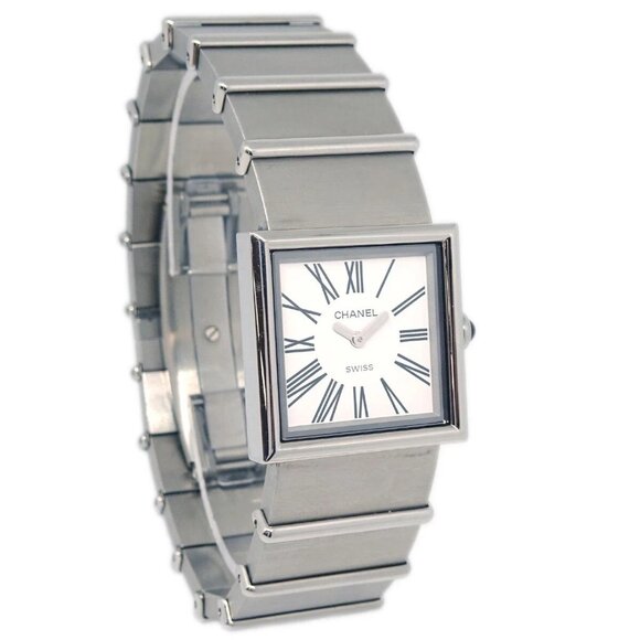 Chanel Mademoiselle Quartz Watch SS Y.N.114014 184517 main image 8